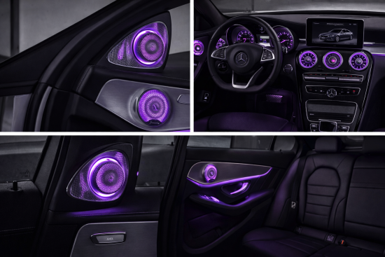 Mercedes W205 Ambientebeleuchtung Umbau Inklusive Einbau – C-Klasse 2014–2020 LED Upgrade